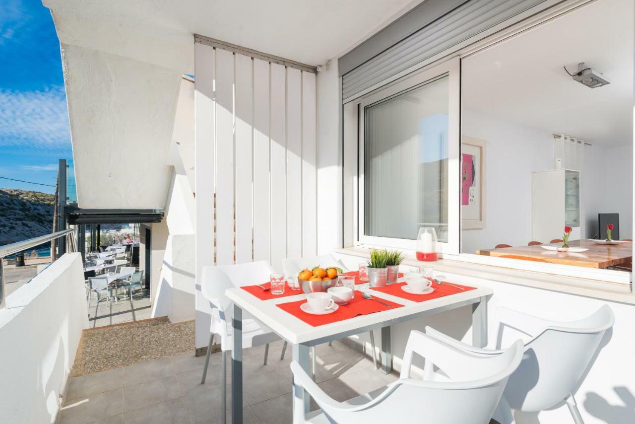 Appartamento di 80 m² con 2 camera Cala de Sant Vicenc Esterno foto