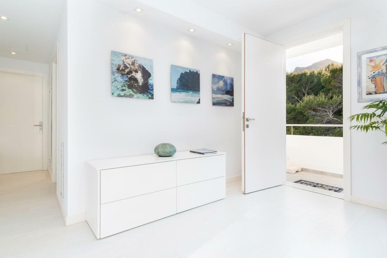 Appartamento di 80 m² con 2 camera Cala de Sant Vicenc Esterno foto