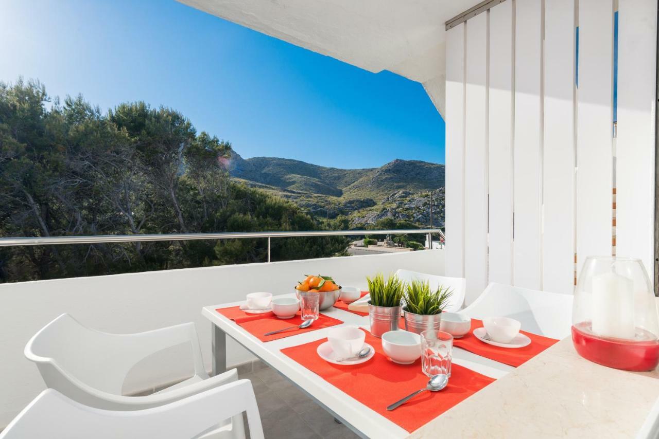 Appartamento di 80 m² con 2 camera Cala de Sant Vicenc Esterno foto